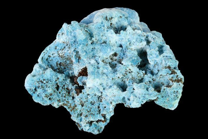 2.1" Light-Blue Shattuckite Specimen - Tantara Mine, Congo